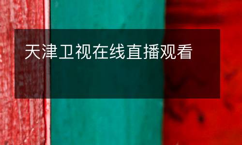天津卫视在线直播观看